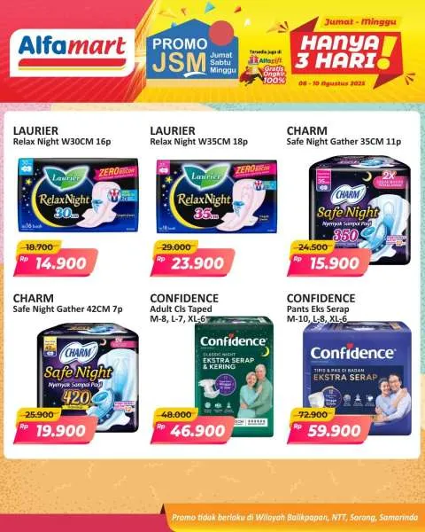 Promo JSM Alfamart Periode 8-10 Agustus 2025