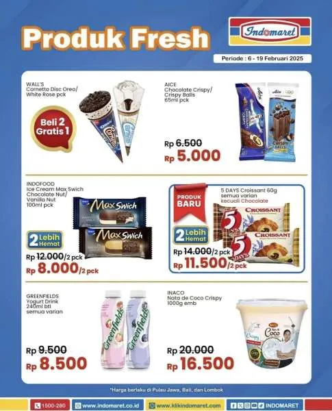 Promo Indomaret Super Hemat Periode 6-19 Februari 2025