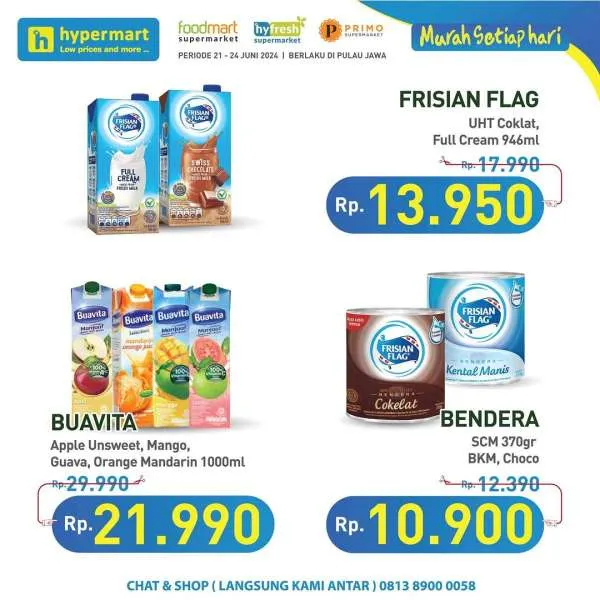 Promo JSM Hypermart Hyper Diskon Weekend Periode 21-24 Juni 2024