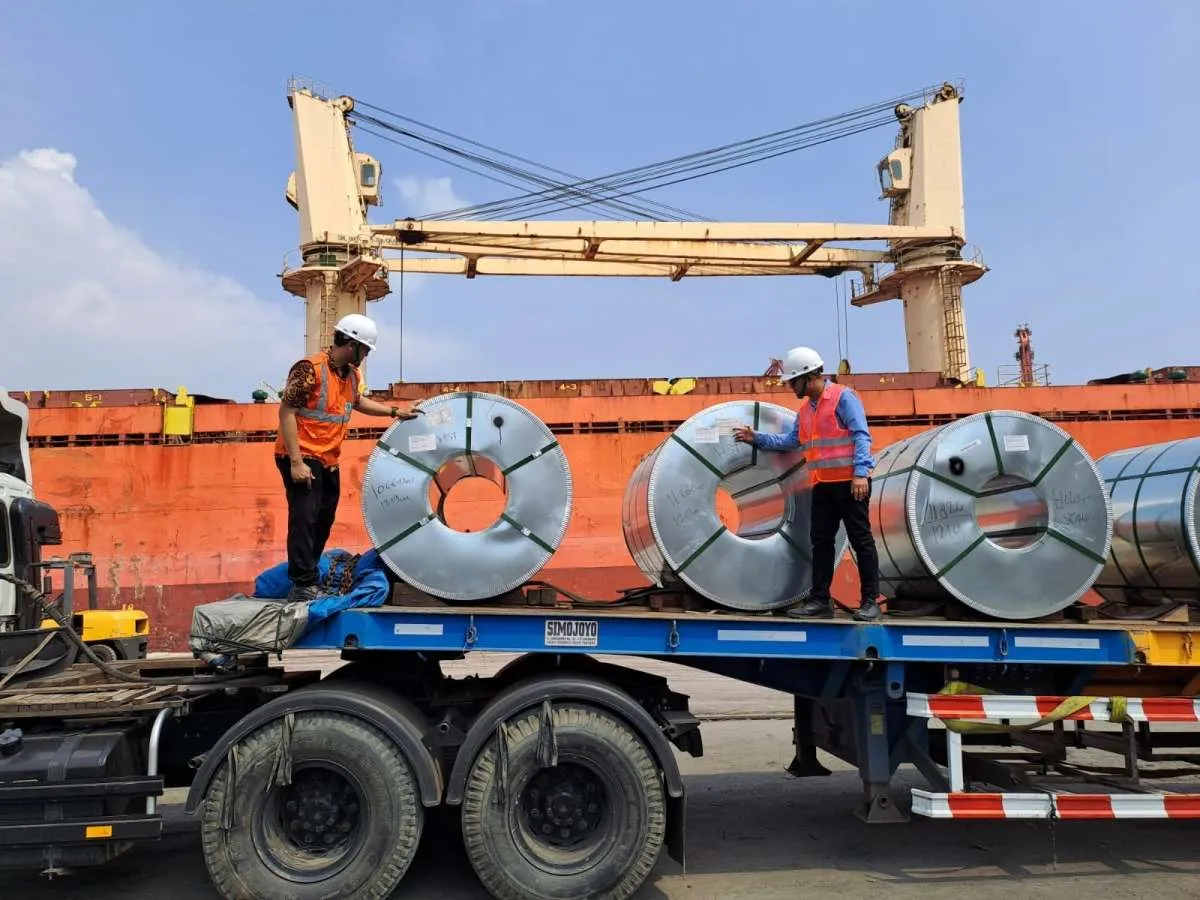 AM/NS Indonesia Ekspor 10.000 Ton Baja ke AS Senilai US$ 10 Juta