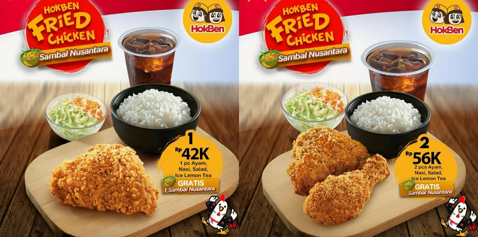 Promo Hokben menu baru Sambal Nusantara