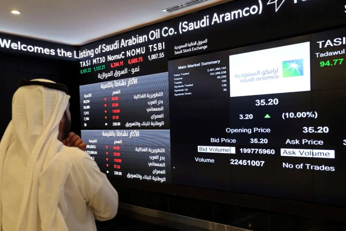 Harga minyak jemblok, saham Saudi Aramco anjlok 10% hari ini 