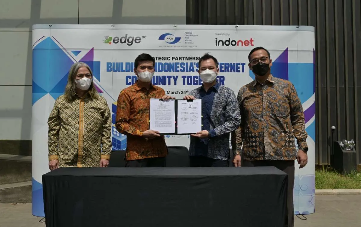 Percepat Konektivitas Internet, Ekagrata Data Gemilang (EDGE) Gandeng APJII