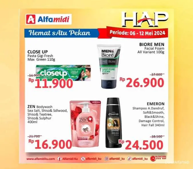 Promo Alfamidi Hemat Satu Pekan Periode 6-12 Mei 2024