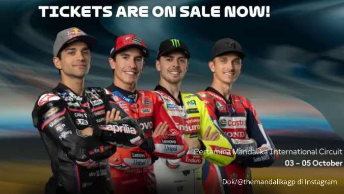Harga Tiket MotoGP Mandalika 2025 Paling Mahal & Murah, Ini Cara Belinya
