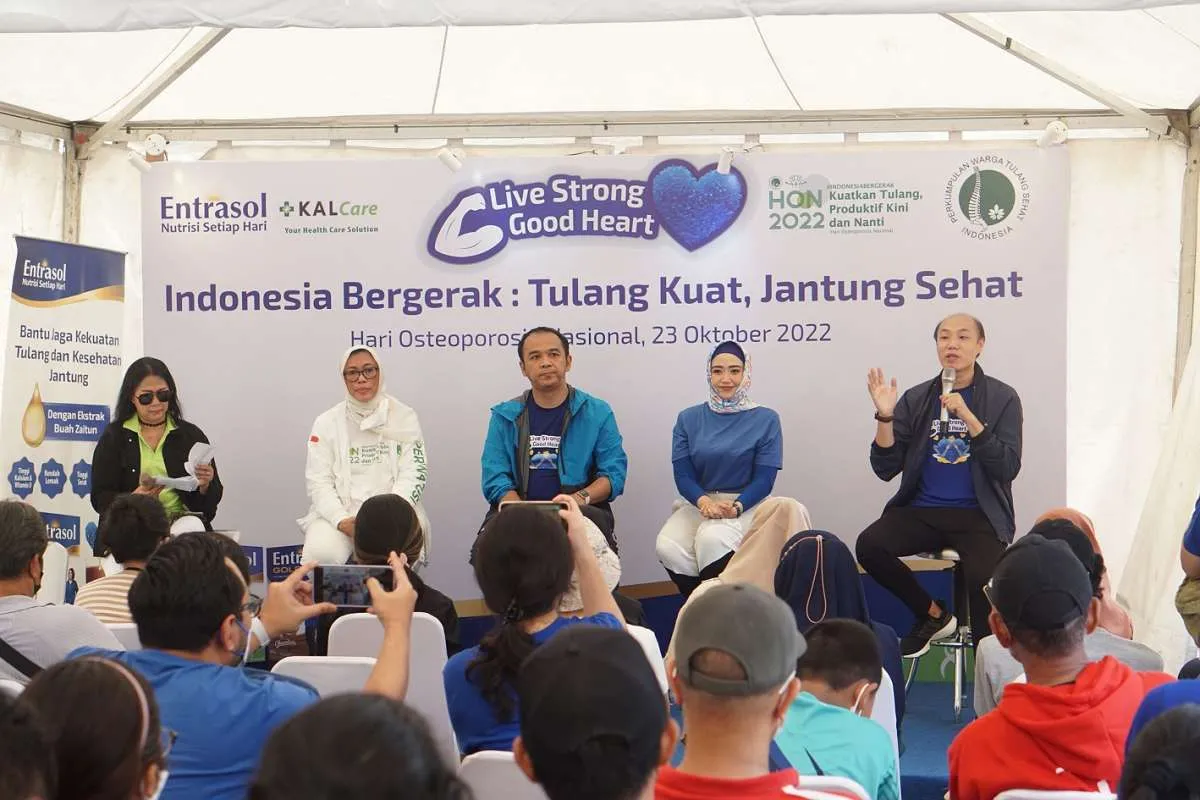 ENTRASOL Gandeng PERWATUSI Ajak Indonesia Bergerak Agar Tulang Kuat & Jantung Sehat