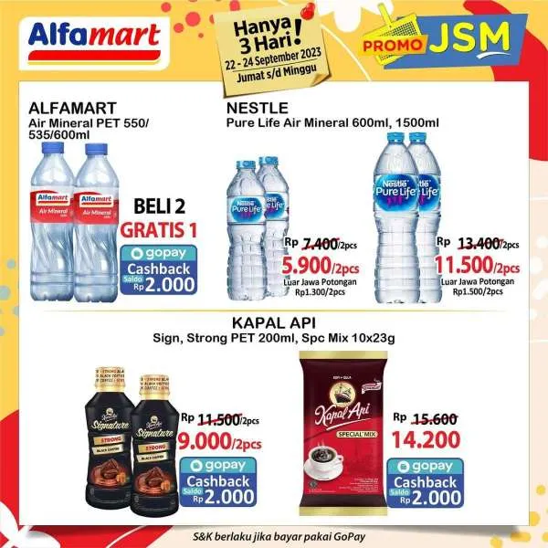 Katalog Promo JSM Alfamart Terbaru 22-24 September 2023