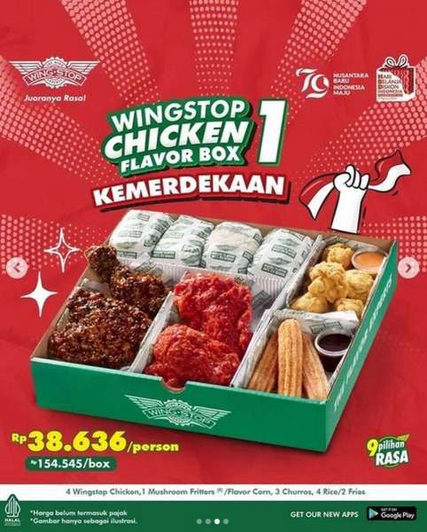 Promo Wingstop Spesial Kemerdekaan Agustus 2024