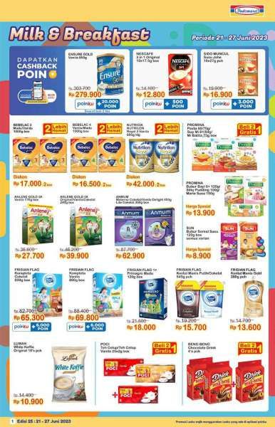 Katalog Harga Promo Indomaret Super Hemat 21-27 Juni 2023