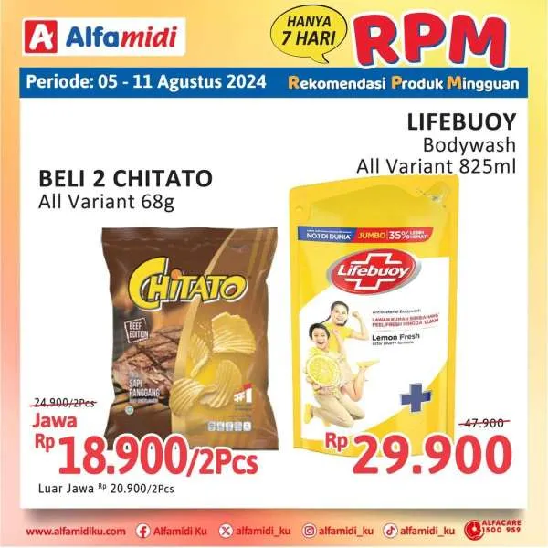 Promo Alfamidi Hanya 7 Hari Periode 5-11 Agustus 2024