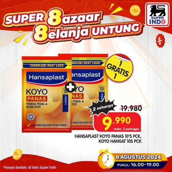 Promo 8.8 Superindo 8 Agustus 2024