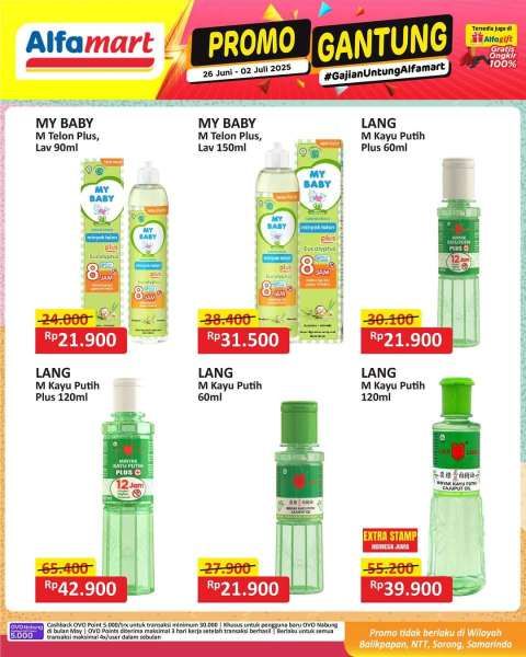 Promo Alfamart Gantung 26 Juni-2 Juli 2025