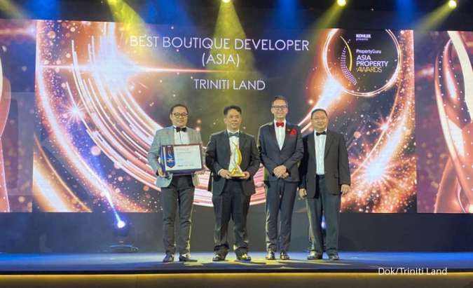 Triniti Land sabet penghargaan ASIA Best Boutique Developer Asia