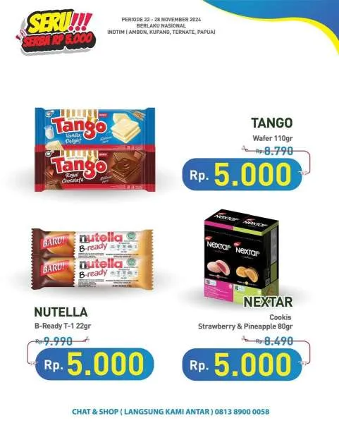 Promo Hypermart Serba Rp 5.000 Periode 22-28 November 2024