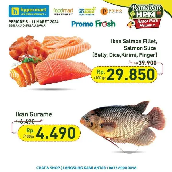 Promo JSM Hypermart Hyper Diskon Weekend Periode 8-11 Maret 2024