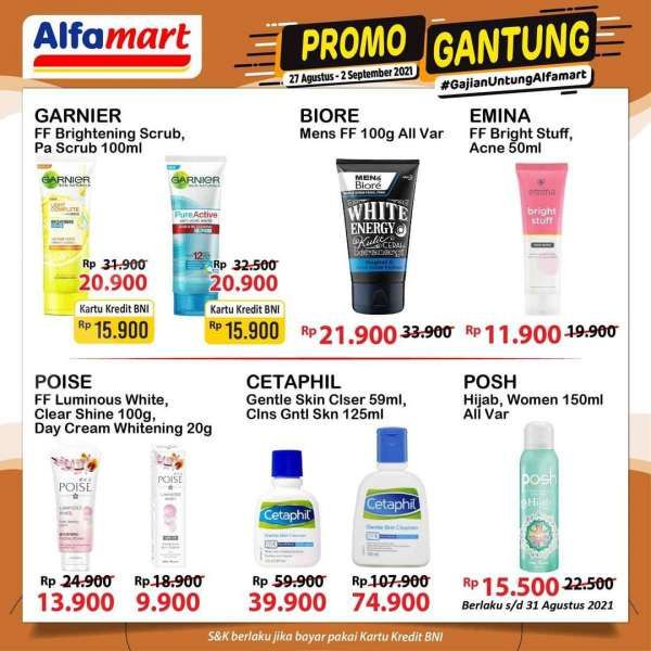 Promo Gantung (Gajian Untung) Alfamart Periode 27 Agustus-2 September 2021