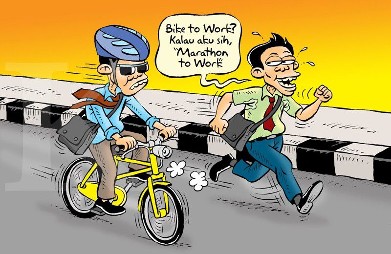 Setelah Bersepeda, Kini Muncul Tren Berlari