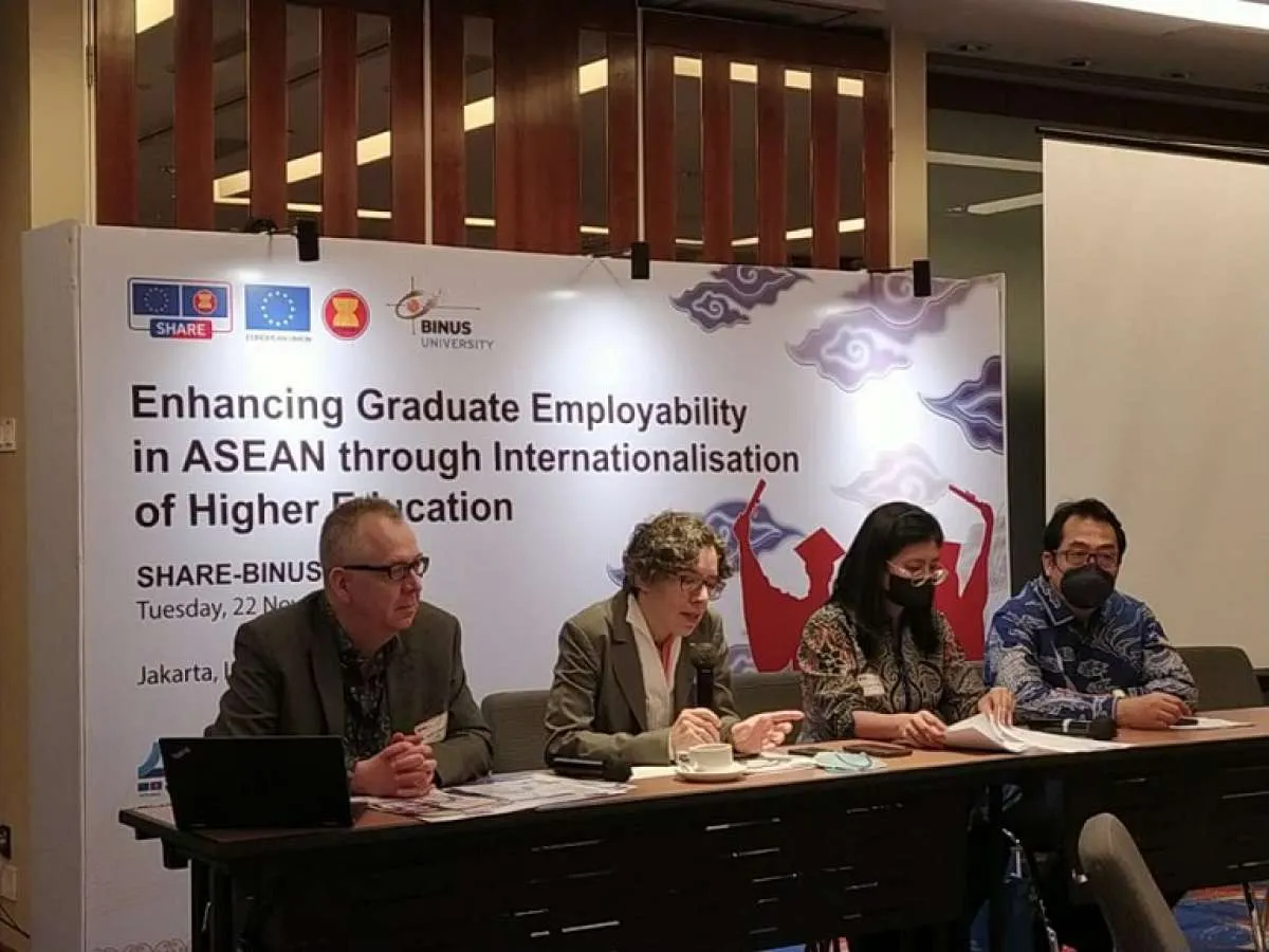 European Union & ASEAN Beri Beasiswa Program SHARE bagi Mahasiswa Binus University