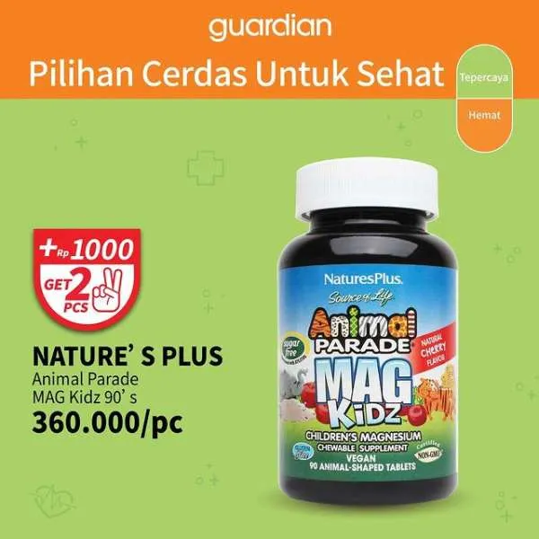 Promo Guardian +1000 Get 2 Pcs Periode s/d 19 Juli 2023