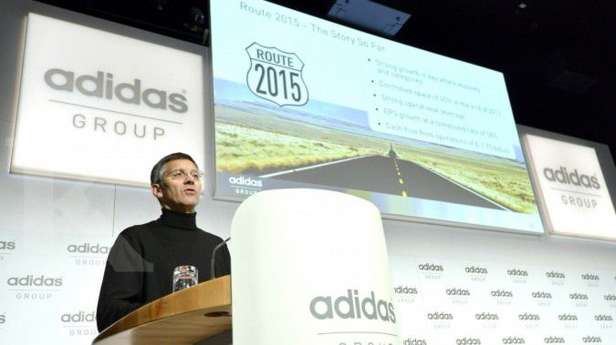Adidas buyback saham US$ 1,9 miliar