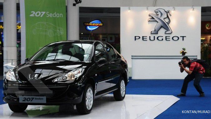Penjualan Peugeot jeblok selama 2012