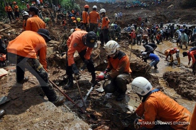 Banjir dan longsor di Jateng, 35 orang tewas