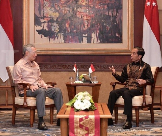 Presiden Jokowi meneken kerjasama ekonomi dengan Singapura