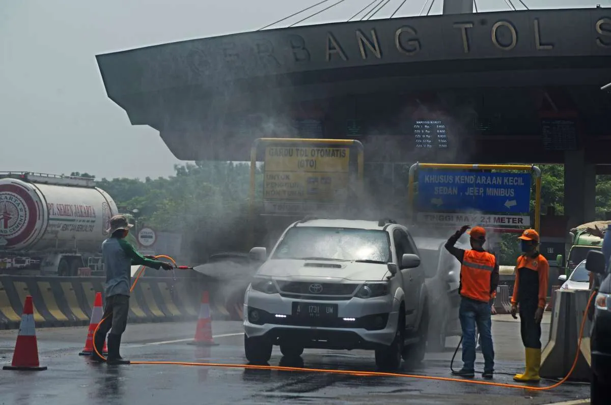 Satu karyawan berstatus PDP, proyek Tol Serang-Panimbang dihentikan sementara