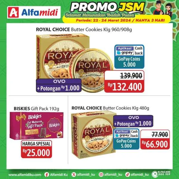 Promo JSM Alfamidi Hanya 4 Hari Periode 21-24 Maret 2024