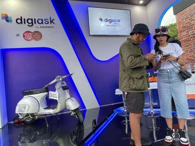 Hadirkan Digiask, Askrindo Dukung Perhelatan Vespa World Days 2022