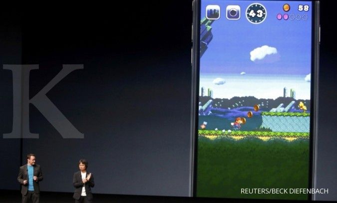 Asik, gim Super Mario bakal hadir di iPhone