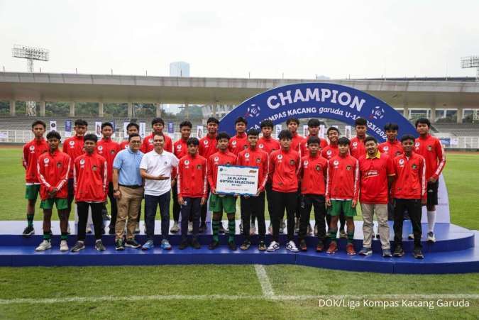 Liga Kompas Kacang Garuda U-14, 24 Pemain Terpilih Jalani Seleksi Ikuti Piala Gothia