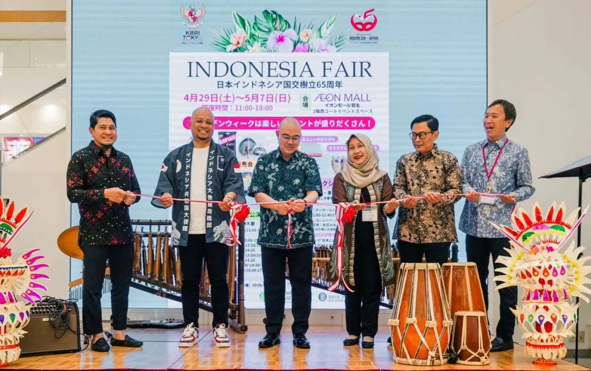 Gelar Indonesia Fair 2023 di Jepang, Fesyen & Pisang Lampung Digemari Pengunjung