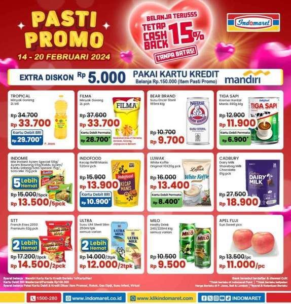 Promo JSM Indomaret Terbaru 14-20 Februari 2024