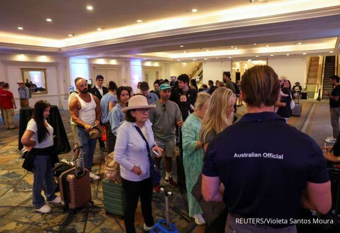 Sekitar 400 Penumpang Tinggalkan Israel dengan Bantuan Penerbangan AS
