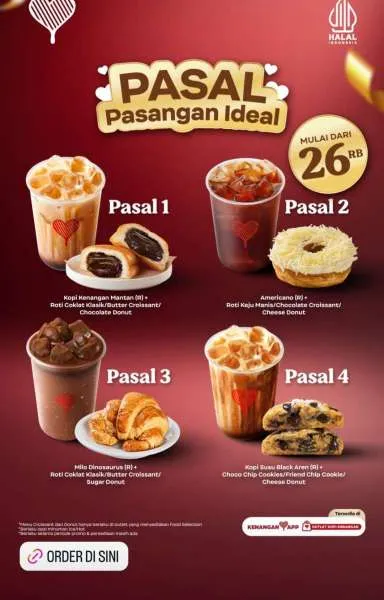 Promo Kopi Kenangan Pasal Mulai Rp 26.000