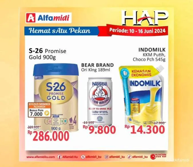 Promo Alfamidi Hemat Satu Pekan Periode 10-16 Juni 2024