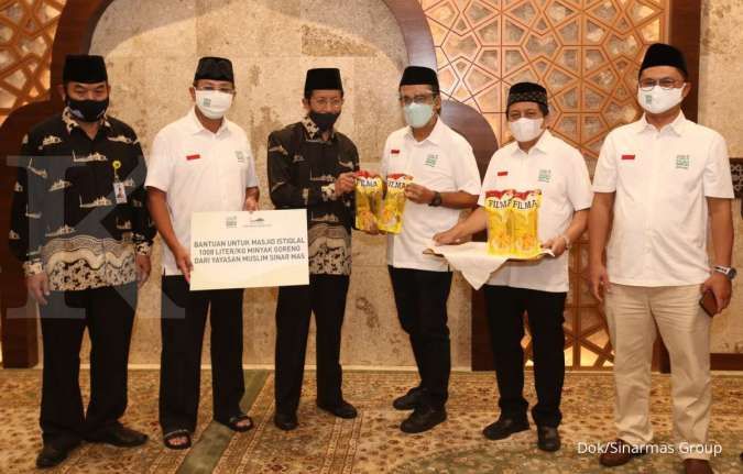Sinar Mas Donasikan Minyak Goreng bagi Karyawan Masjid Istiqlal