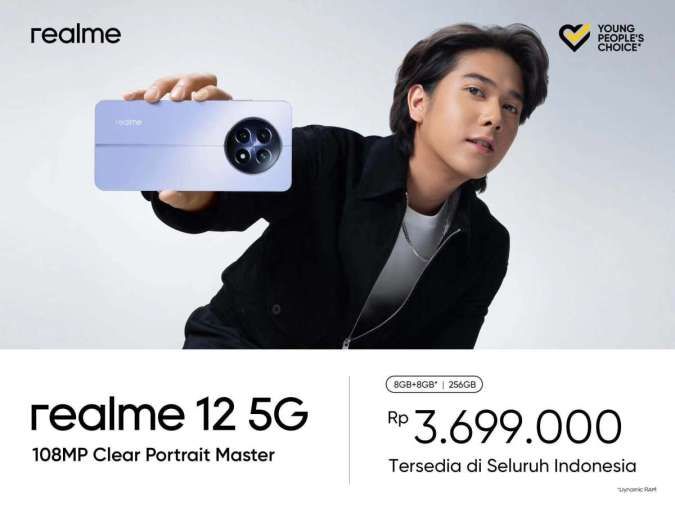 Realme 12 5G: Harga dan Spesifikasi di Indonesia
