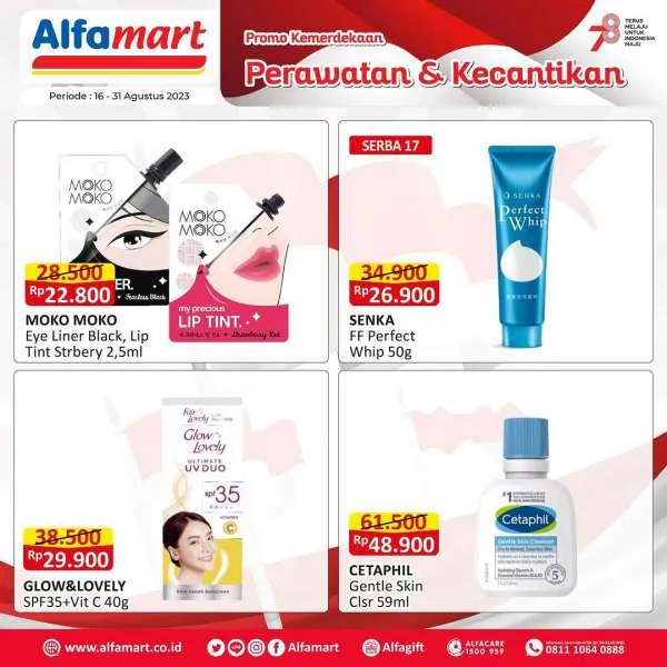 Promo Alfamart Perawatan & Kecantikan Periode 16-31 Agustus 2023