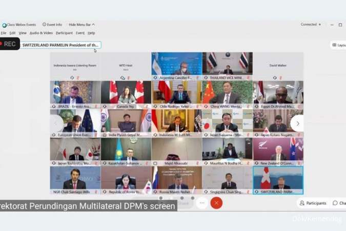 Pertemuan Informal Tingkat Menteri WTO, Bahas Penguatan WTO di Tengah Ketidakpastian Global Akibat Pandemi