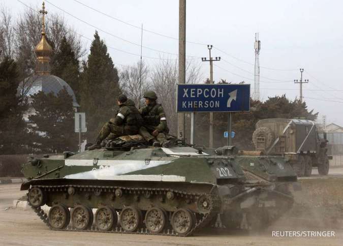 Invasi Hari ke-20: Rusia Kuasai Penuh Provinsi Kherson di Ukraina Selatan