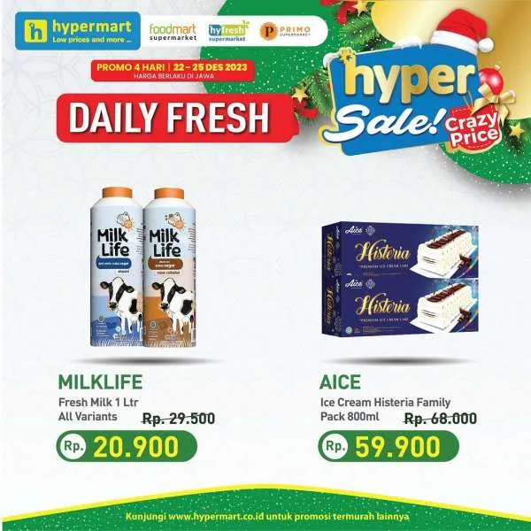 Promo JSM Hypermart Hyper Diskon Weekend Periode 22-25 Desember 2023