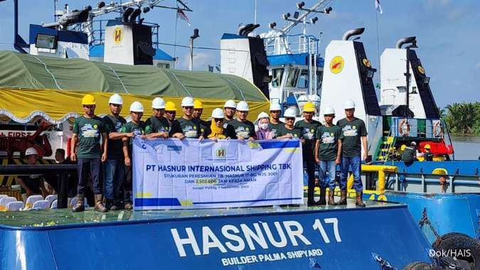 Hasnur Internasional (HAIS) Realisasikan Penambahan Satu Armada Kapal Baru