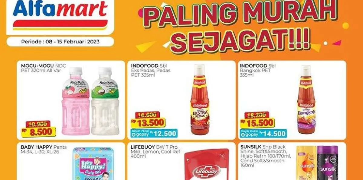 Promo Alfamart Terbaru 9 Februari 2023, Promo Paling Murah & Produk Spesial Mingguan