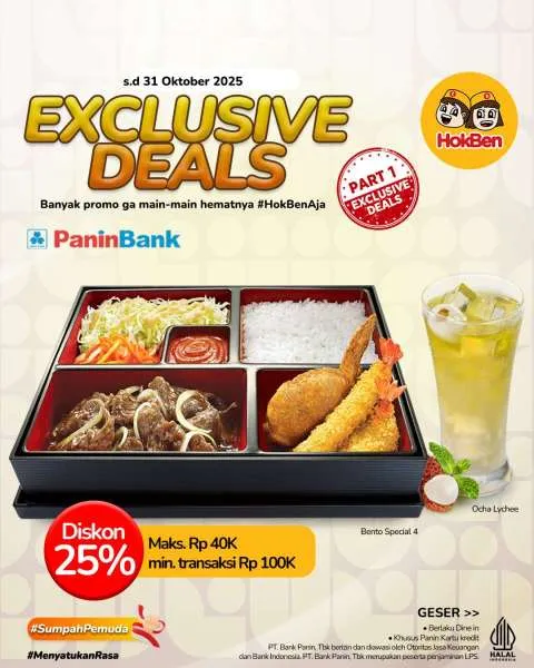 Promo HokBen x Panin Bank Oktober 2025