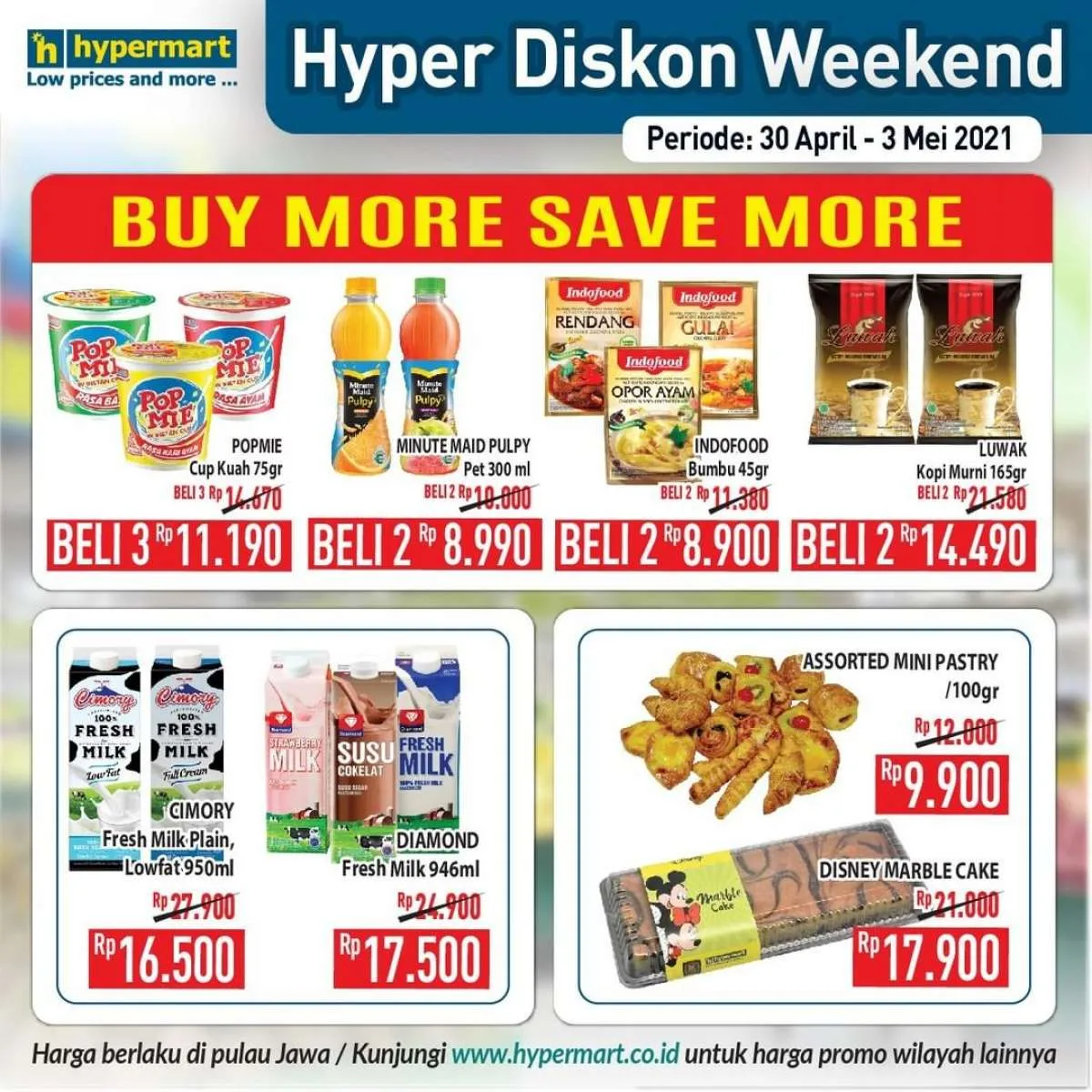 Promo JSM Hypermart 30 April - 3 Mei 2021, Hyper Diskon Weekend!