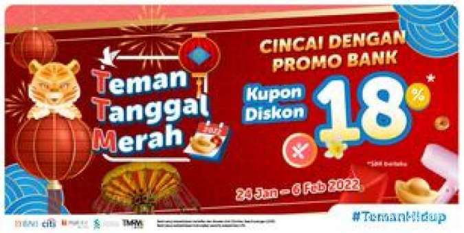 Promo Traveloka Xperience Tahun Baru Imlek, Ada Diskon 18% dari Berbagai Bank