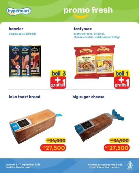 Promo JSM Hypermart Hyper Diskon Weekend Periode 5-8 September 2025