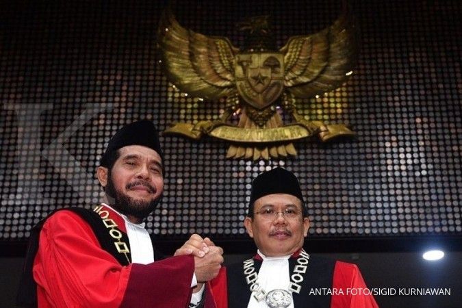 Kubu Prabowo-Sandiaga tidak percaya MK, ini kata hakim konstitusi Anwar Usman